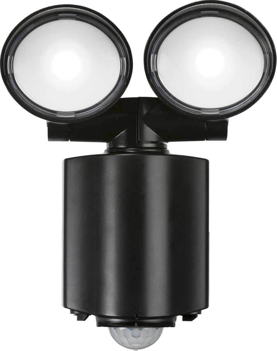 Knightsbridge Adjustable 230V IP55 Twin Spot LED Security Light