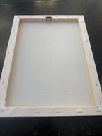 Festive Krampus and Santa Christmas Art Print