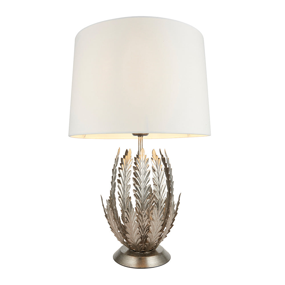 SILVER Delphine Table Lamp  with Shade - Discontinued, while stocks last