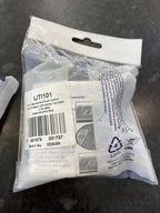 2x Varilight Touch Switches Brushed Steel