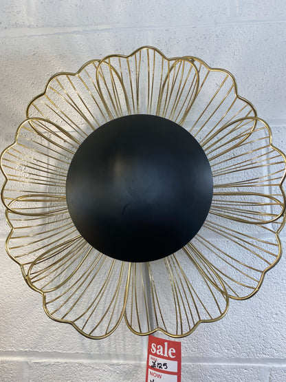 EX DiSPLAY Large Sunflower Art Wall Light