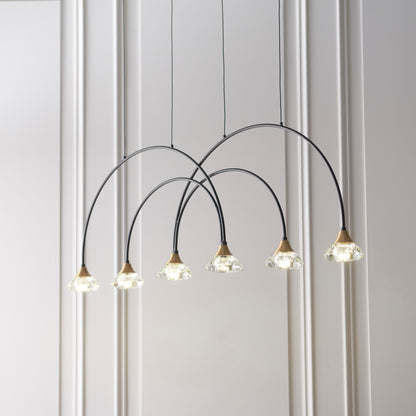 Willow Curving Bar Pendant