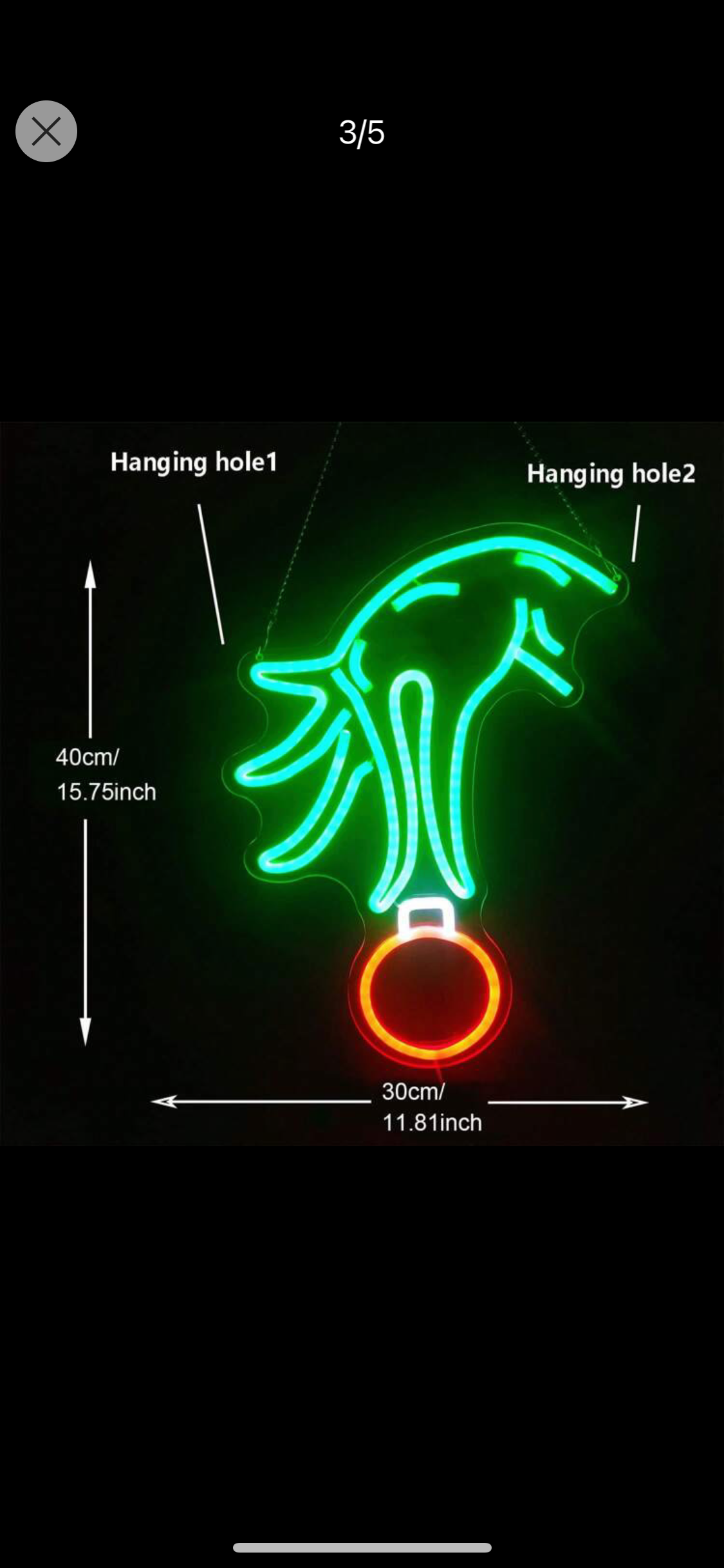 Neon Grinch Light- Extra Bright