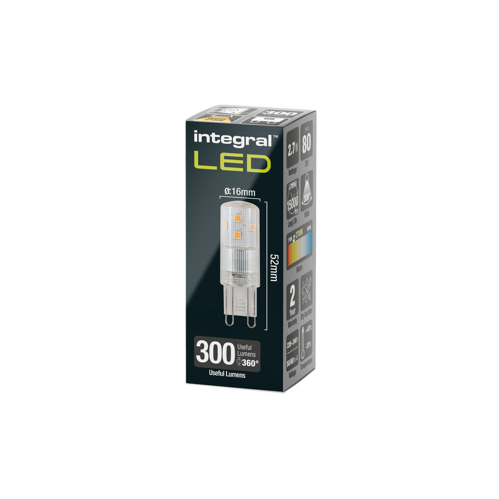 3w Integral LED G9 Capsule Bulb