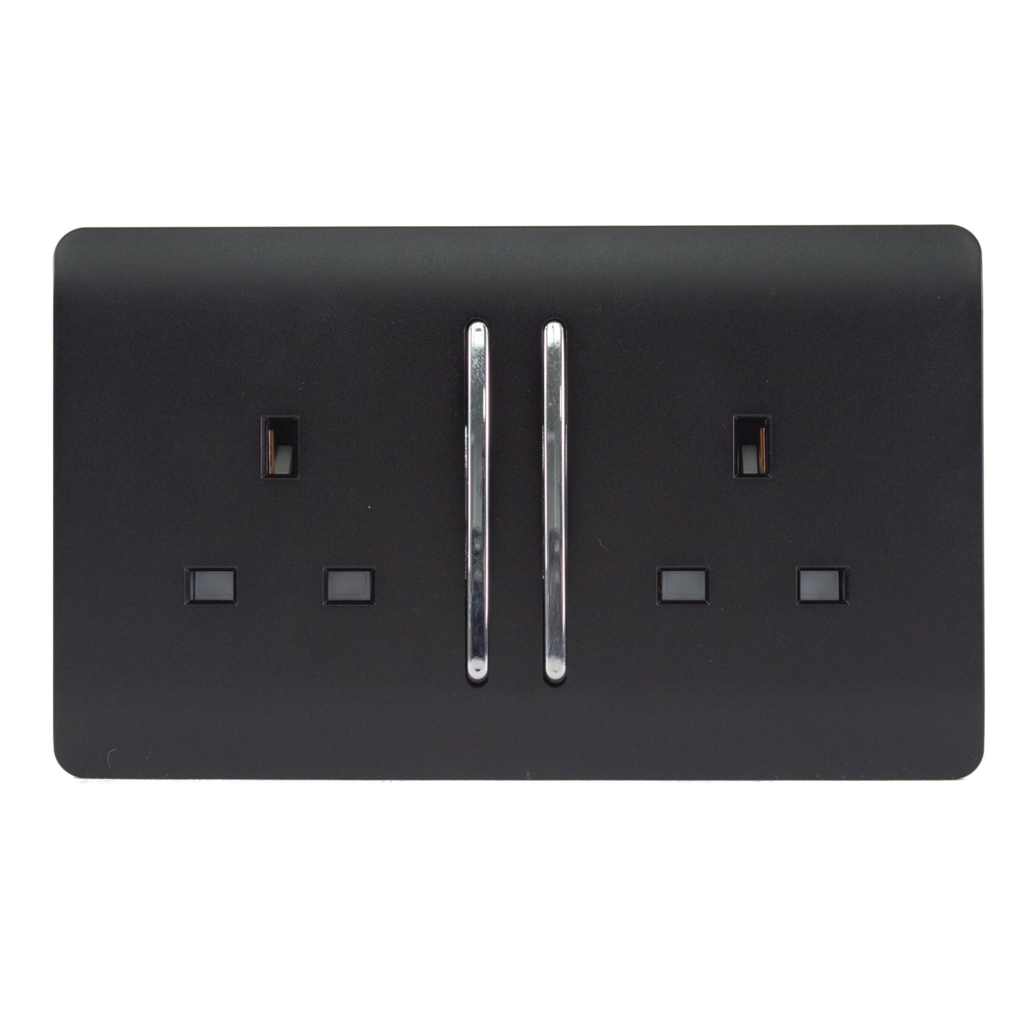 Trendi 2 gang Socket Long Switch