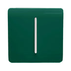 Trendi, Artistic Modern 1 Gang 2 Way 10 Amp Rocker Light Switch, BRITISH MADE, (25mm Back Box Required)