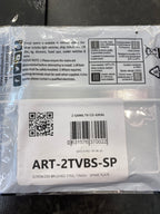 Trendi Brushed steel Plate for dimmer / ariel points