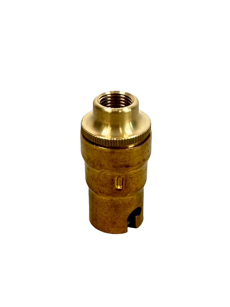 Brass SBC Candle Holder for Chandeliers and Armed Fittings