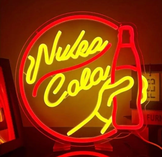 Neon Fallout Nuka Cola LED