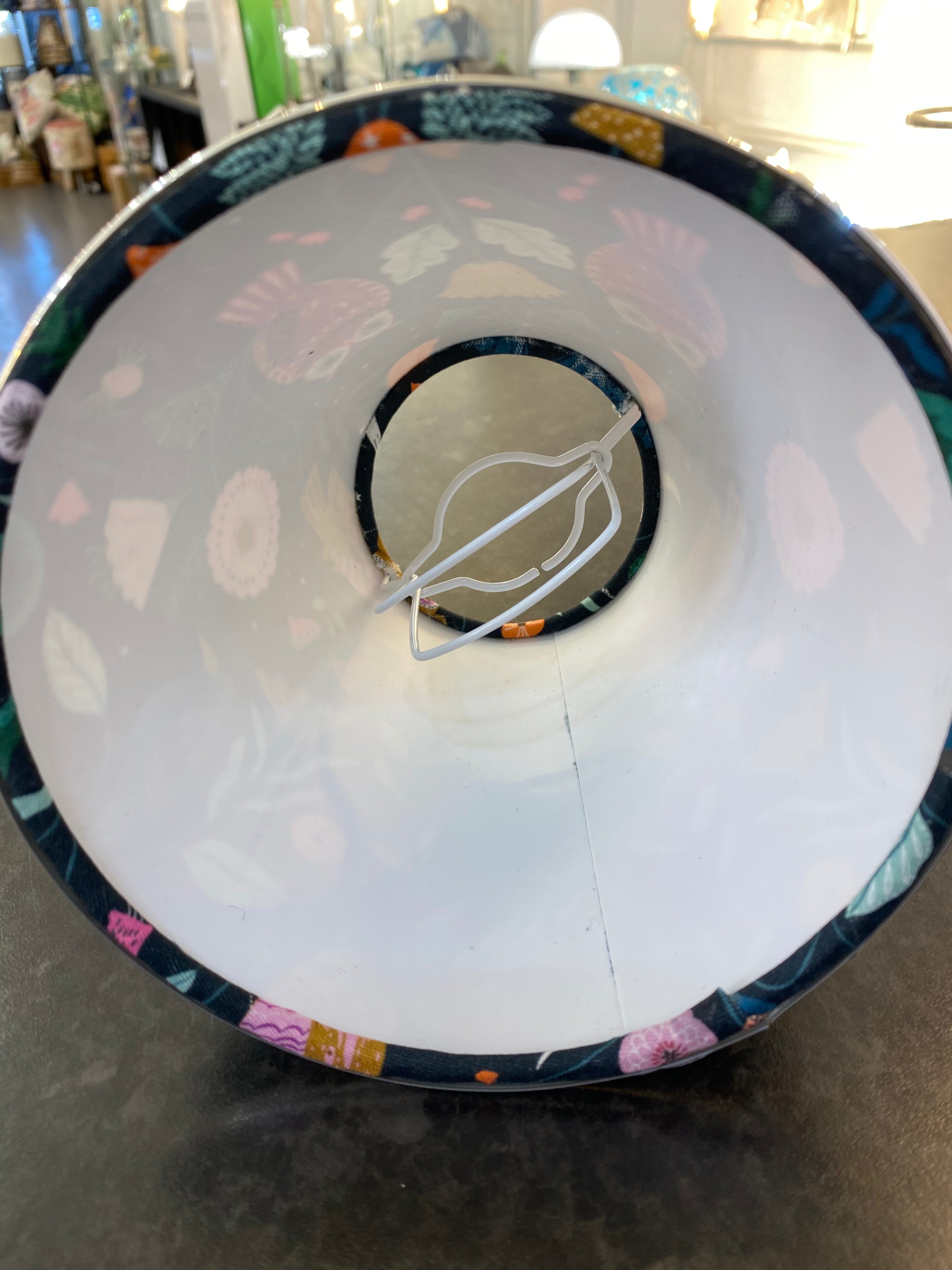 Hand Crafted Candle Clip 6” Lampshade - Mystic Owls