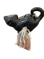 Halloween Cat Ceramic Pot Pourri Holder