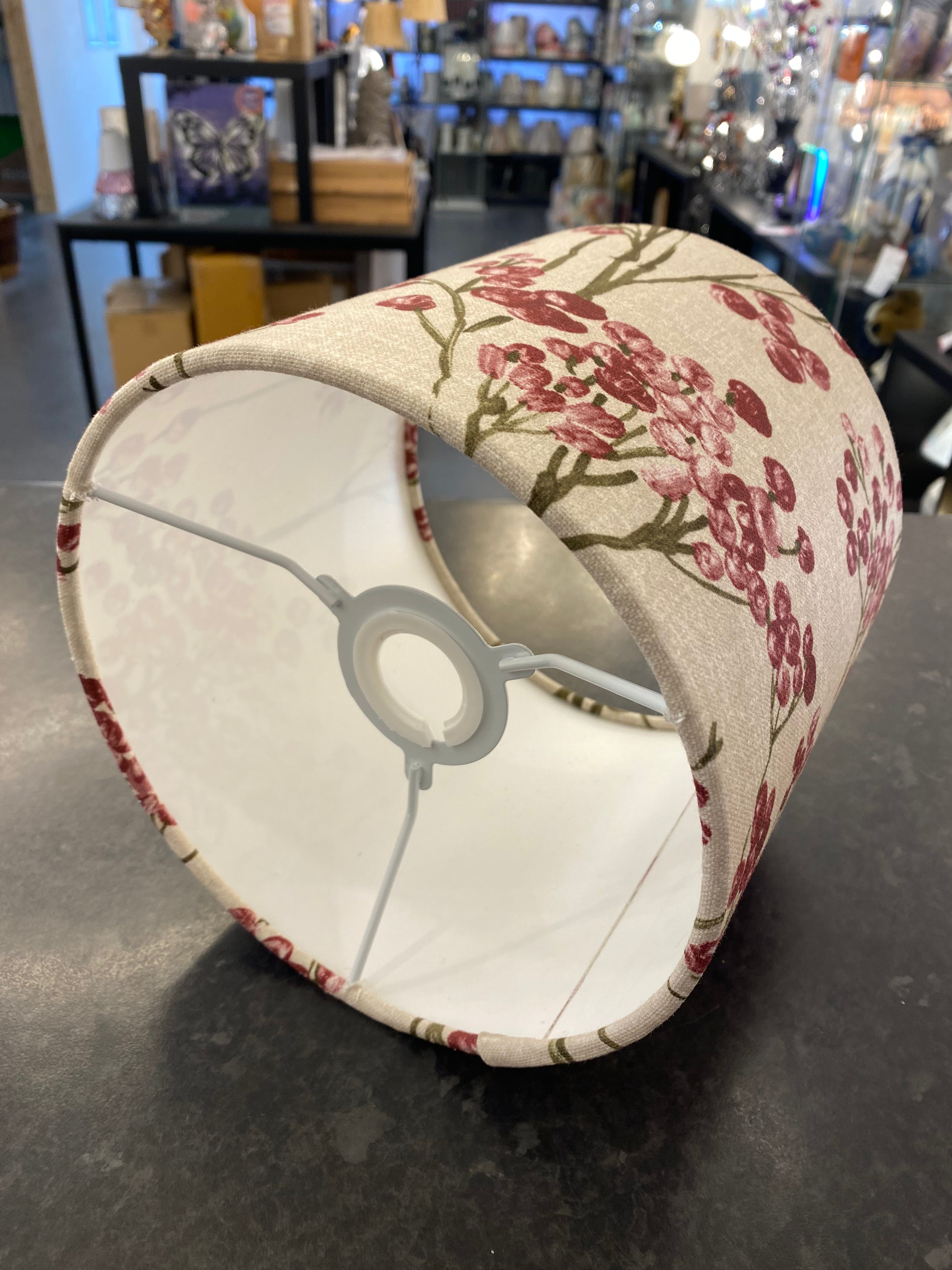 Hand Crafted Drum Lampshade - Berries