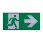 Krios LED Emergency Wall Box  - Legend Only (Light NOT Included)