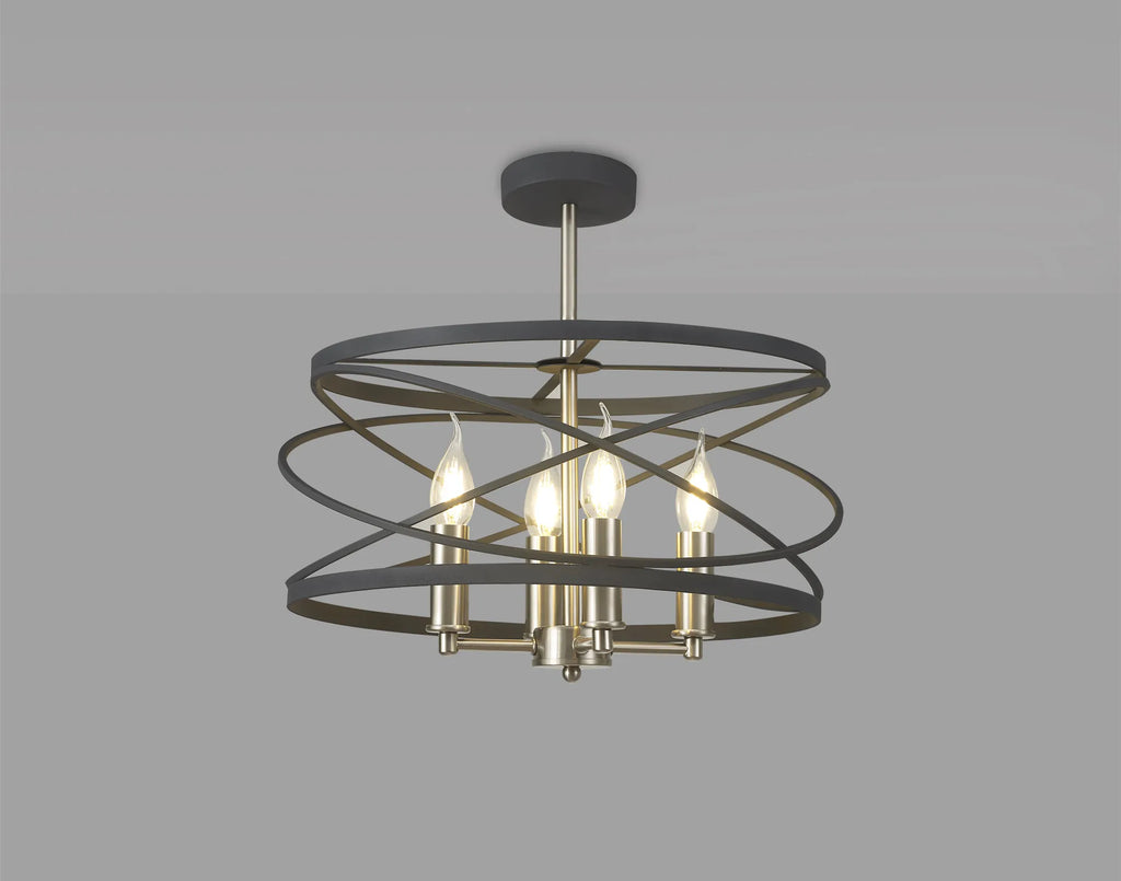 Tornado Candleabra Style Pendant