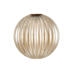 Baron 15cm Segment (AL) Round Globe Glass Shade for G9 Fittings