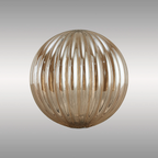 Baron 15cm Segment (AL) Round Globe Glass Shade for G9 Fittings