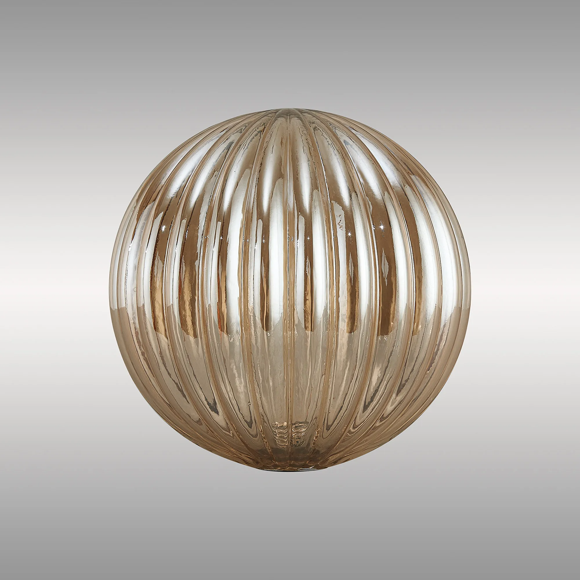 Baron 15cm Segment (AL) Round Globe Glass Shade for G9 Fittings