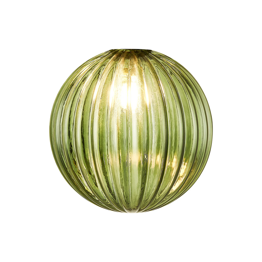 Baron 15cm Segment (AL) Round Globe Glass Shade for G9 Fittings