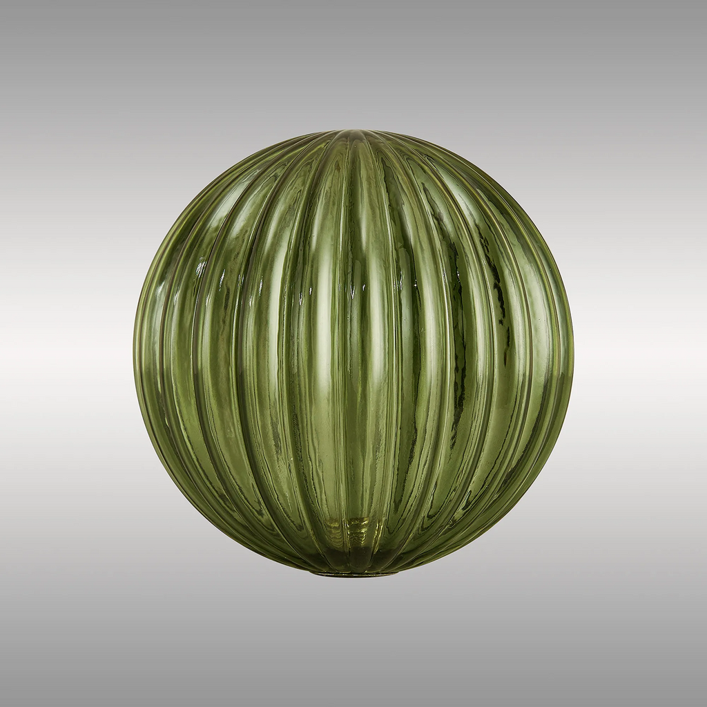 Baron 15cm Segment (AL) Round Globe Glass Shade for G9 Fittings