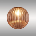 Baron 15cm Segment (AL) Round Globe Glass Shade for G9 Fittings