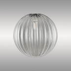 Baron 15cm Segment (AL) Round Globe Glass Shade for G9 Fittings