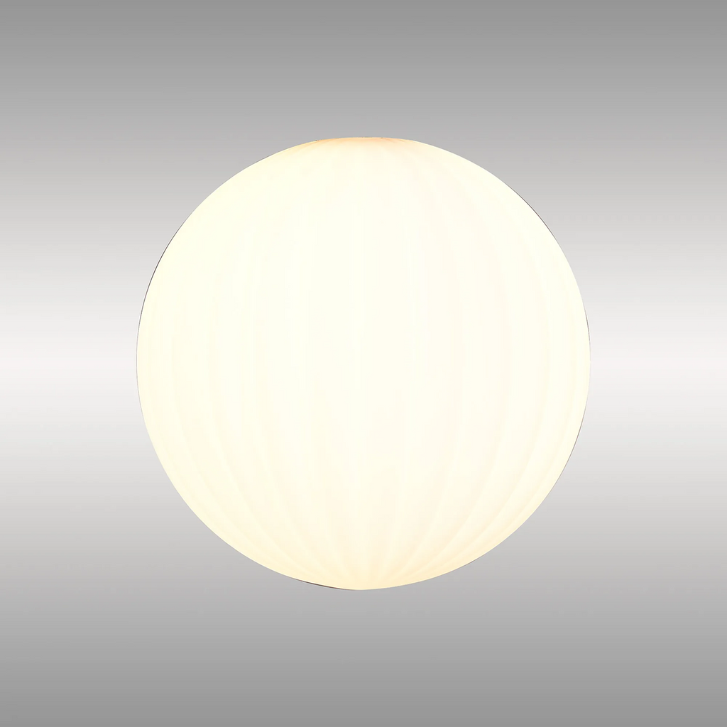 Baron 15cm Segment (AL) Round Globe Glass Shade for G9 Fittings