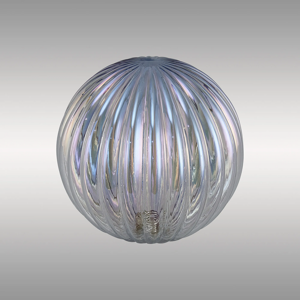 Baron 15cm Segment (AL) Round Globe Glass Shade for G9 Fittings