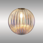 Baron 15cm Segment (AL) Round Globe Glass Shade for G9 Fittings