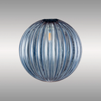 Baron 15cm Segment (AL) Round Globe Glass Shade for G9 Fittings