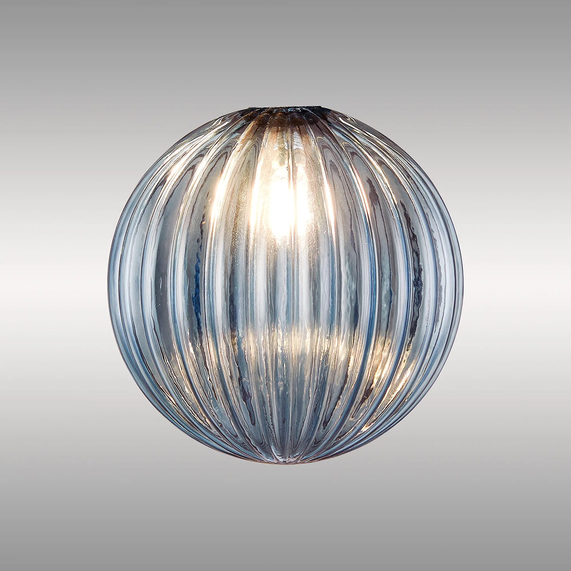 Baron 15cm Segment (AL) Round Globe Glass Shade for G9 Fittings
