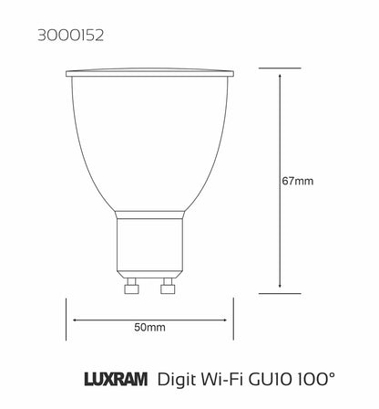 SMART LED GU10 Spot Bulb