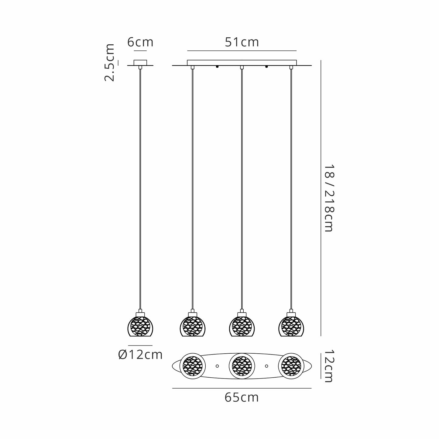 Talia 3 Light Bar