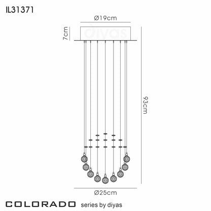 Colorado Single Pendant Cluster