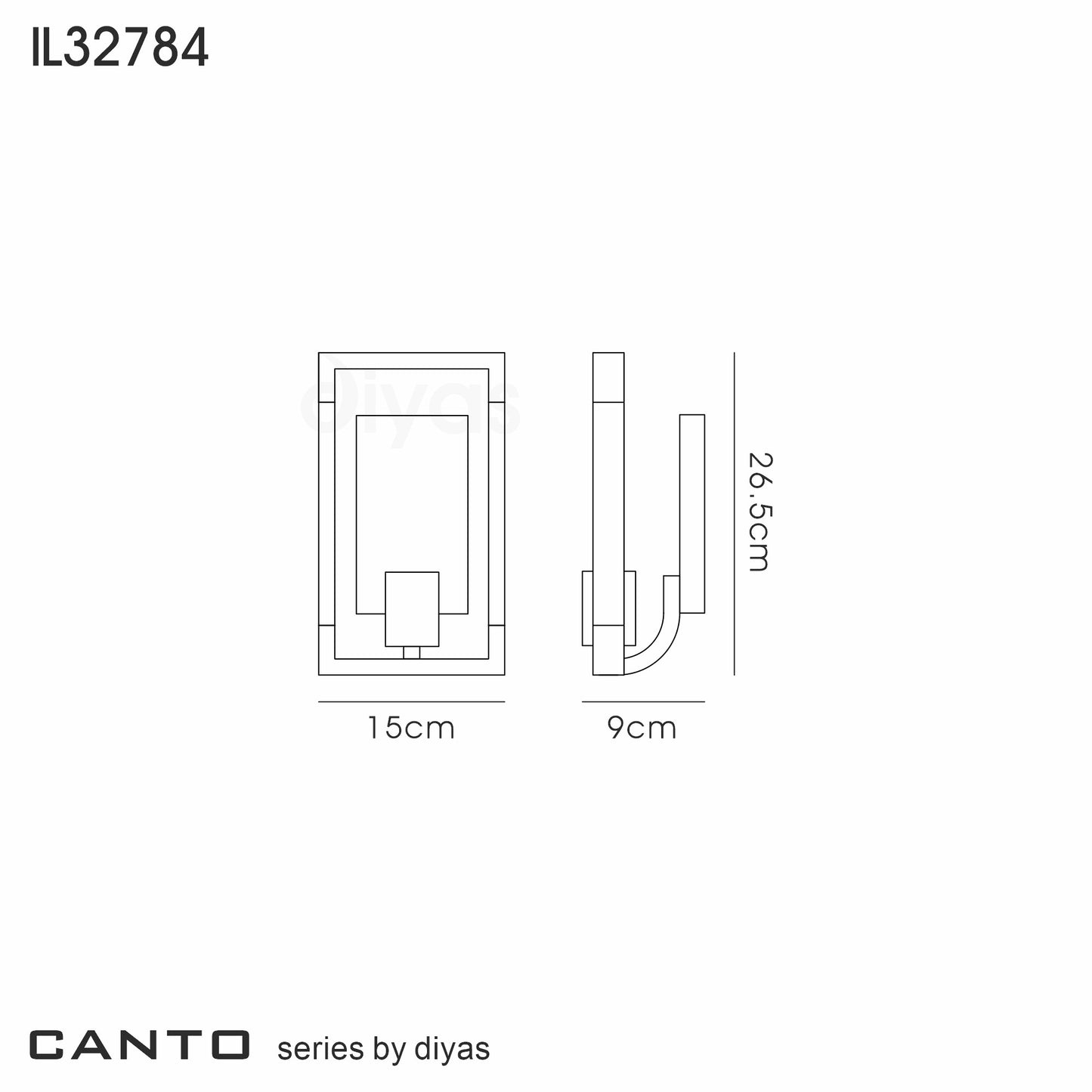 Canto Wall Lamp