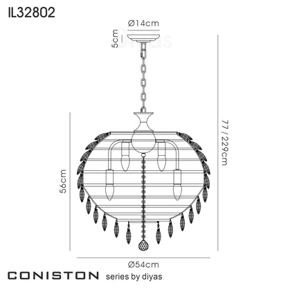 Coniston Large Pendant