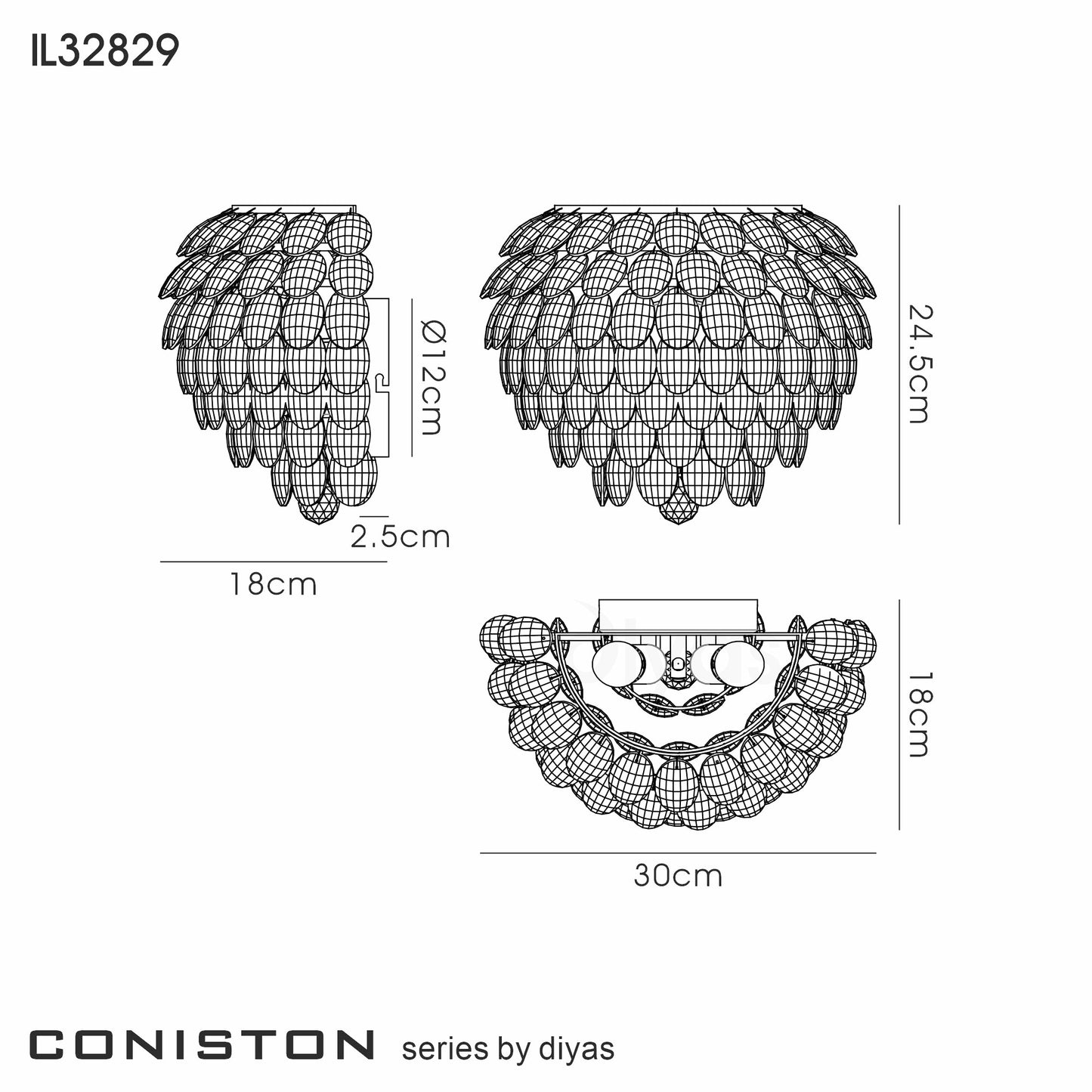 Coniston Double Wall Lamp