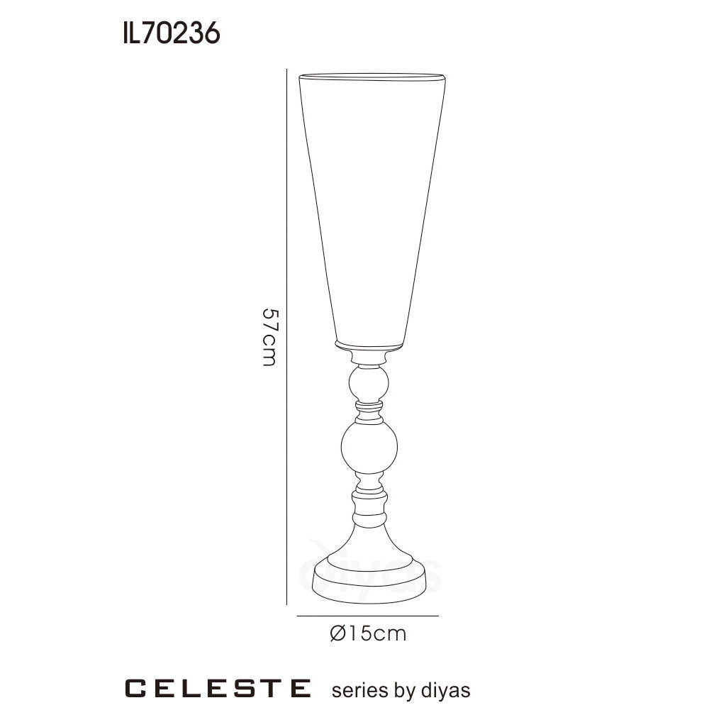 Celeste Mosaic Goblet Vase - Small