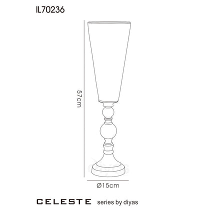 Celeste Mosaic Goblet Vase - Small