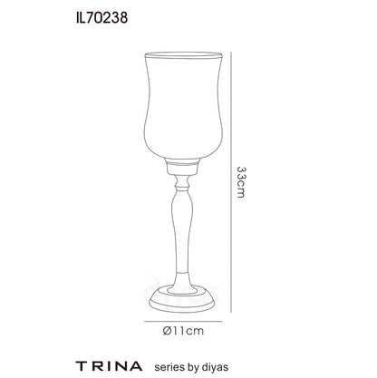 Trina Mosaic Candle Holder - Medium