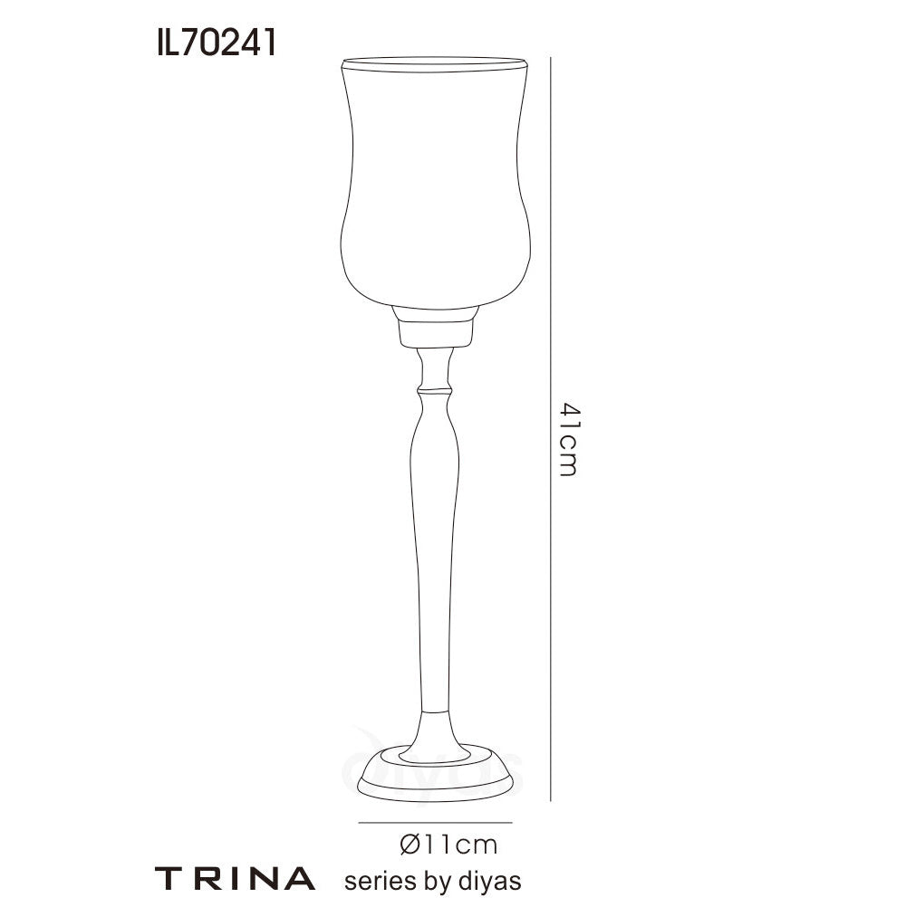 Trina Mosaic Candle Holder - Large