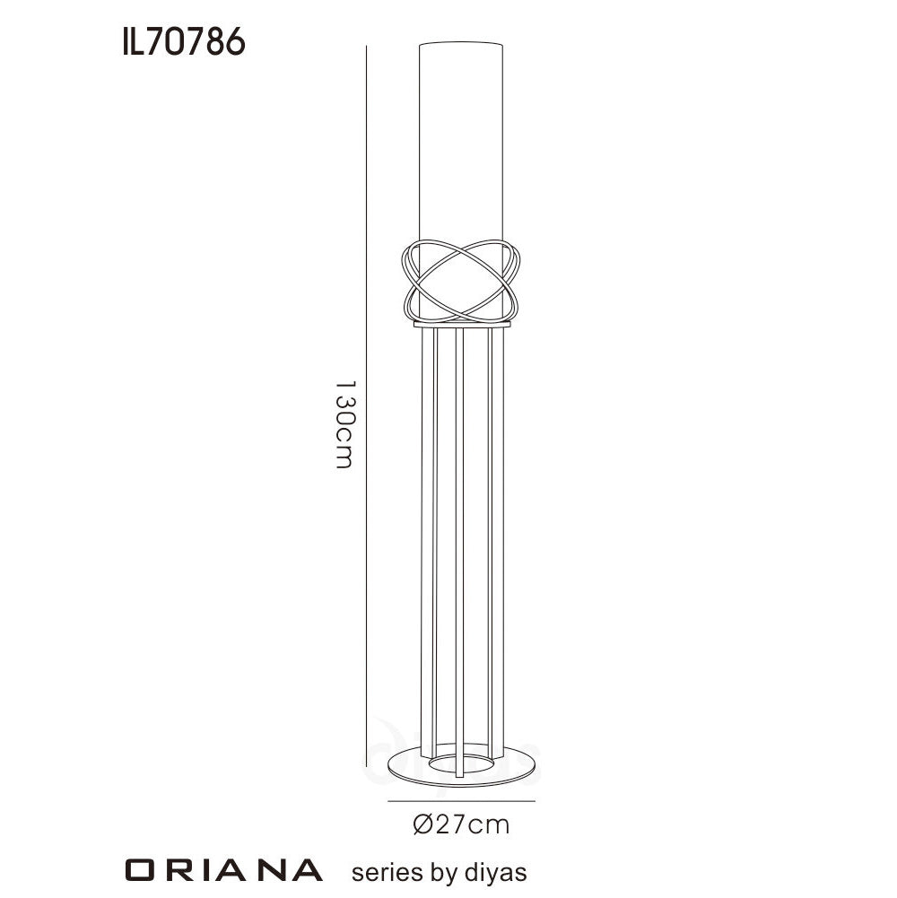 Oriana Floor Lamp Candle Holder