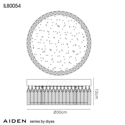 Aiden Small Round Ceiling Light