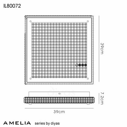 Amelia Large Square Ceiling