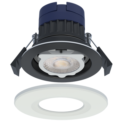 Mica Colour Selectable IP65 Downlight Bezels