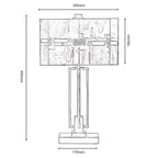 Edendale Tiffany Style Table Light