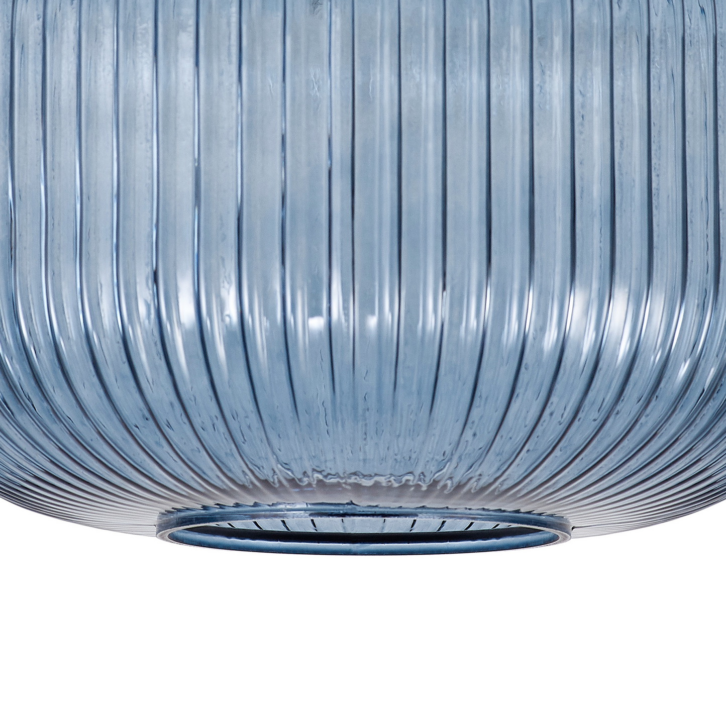 Small Baron Ribbed Glass Shades