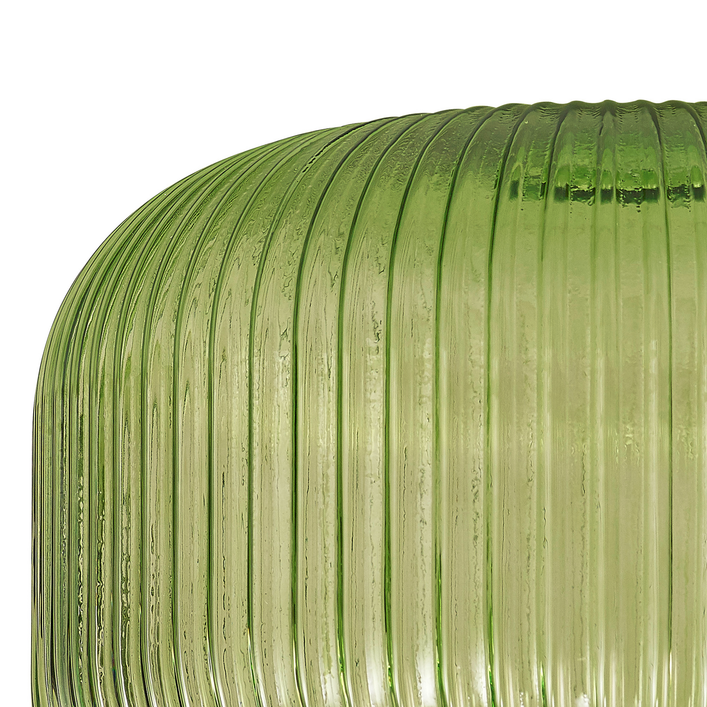 Small Baron Ribbed Glass Shades