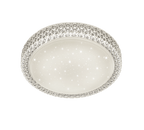 Large Pegasus Flush Sparkle Ceiling light - Switch Dimmable 3600lm
