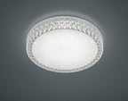 Large Pegasus Flush Sparkle Ceiling light - Switch Dimmable 3600lm