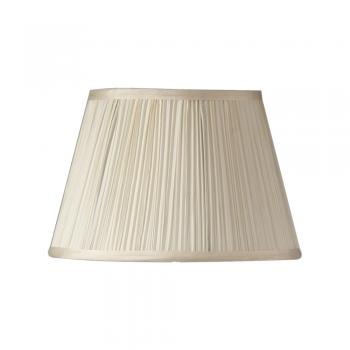 10" Mushroom Pleated Shade With Reversible Gimble for Lamps and Ceiling Fittings (Oaks S401/10)